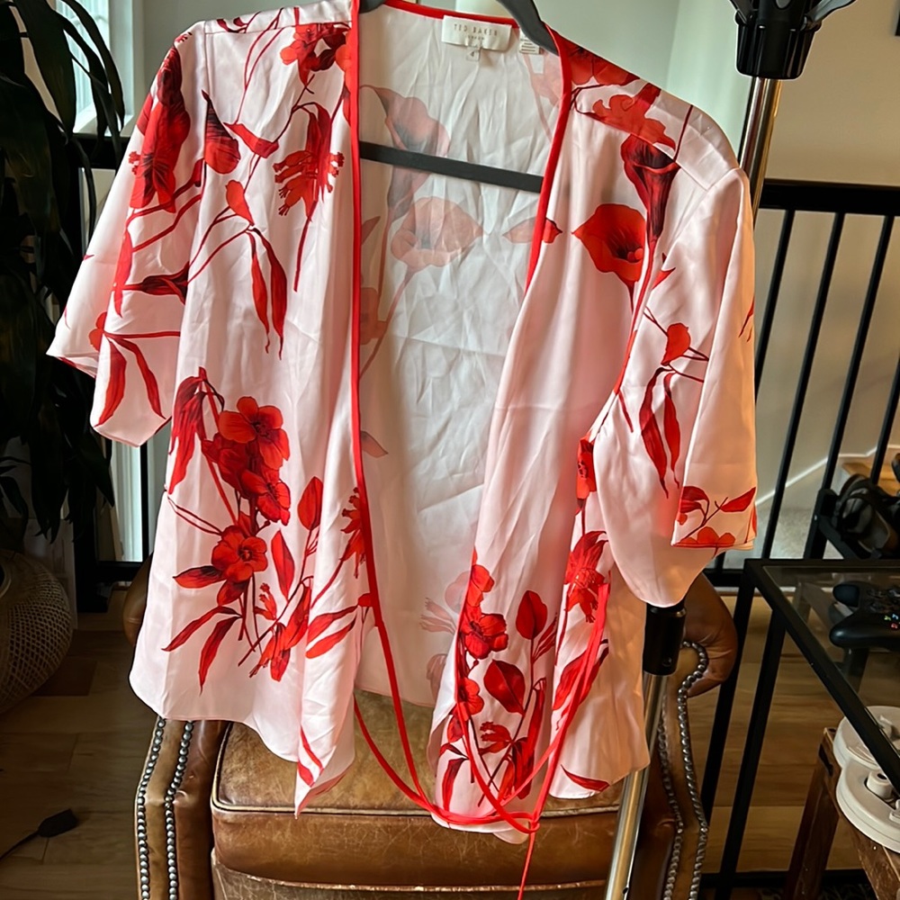 Faux Silk wrap top Ted Baker